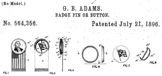 Brevet du badge - 1896 Brevet du badge - 1896