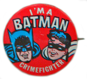 Badge Batman 1966 Badge Batman 1966