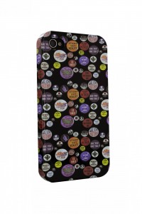 Coque pour iphone4 badges Coque pour iphone4 badges