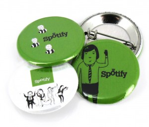 Badges 32mm pour Spotify Badges 32mm pour Spotify
