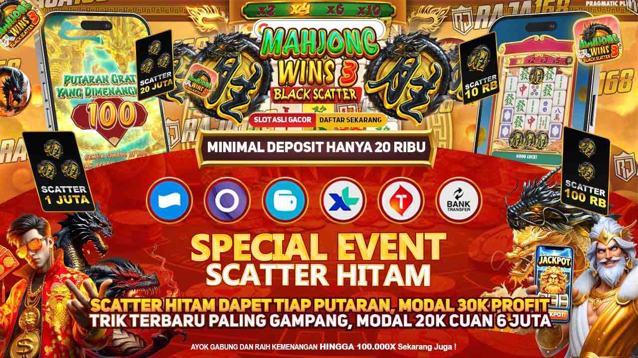 Jadi Solusi Kemenangan Bagi Para Warganet, RAJA168 Semakin Dikenal Para Pemain Mahjong Wins 3 di Indonesia
