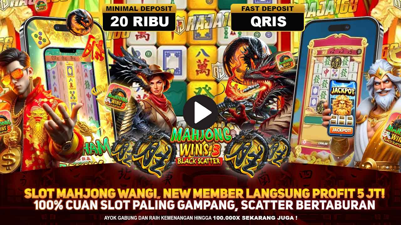 Ratusan Pemain Mahjong Wins 3 Asal Palu Dapatkan Scatter Hitam Berkat Strategi dari RAJA168