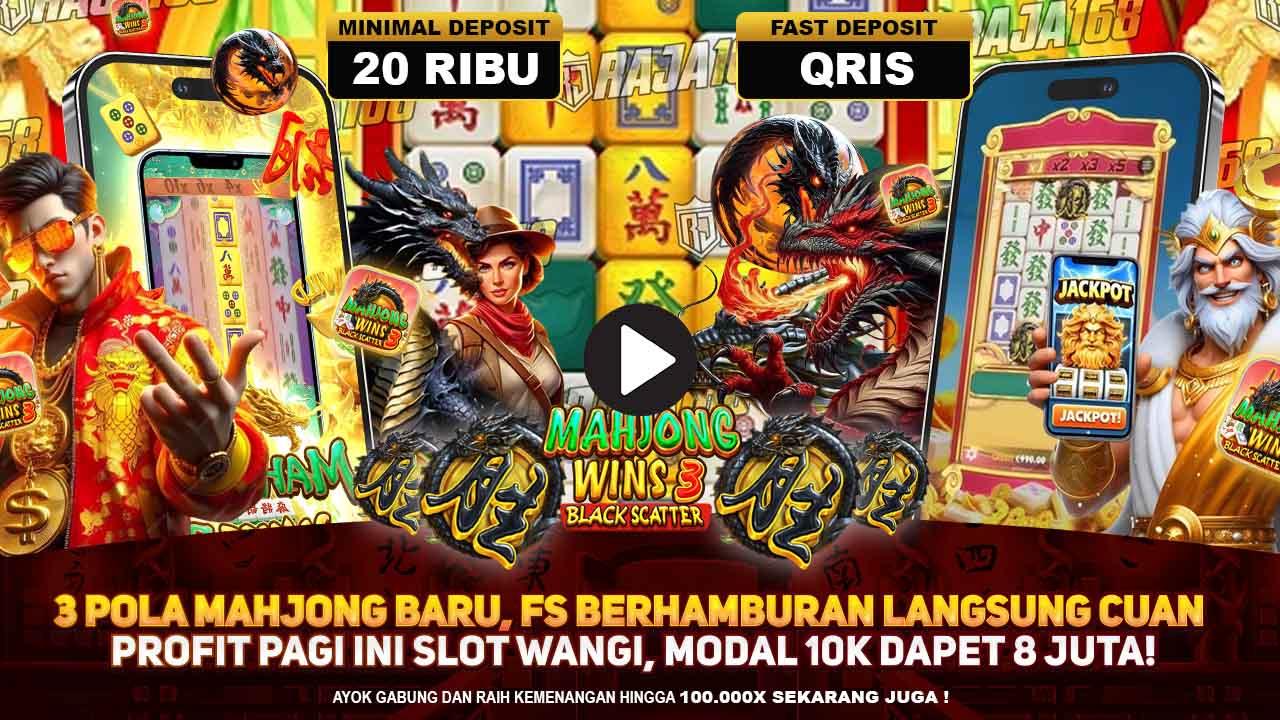 RAJA168 Tetapkan Target Kemenangan Rp 1 Miliar Per Hari untuk Pemain Mahjong Wins 3 di Maluku
