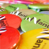 badges ronds personnalisés - 25mm - ville de Nantes