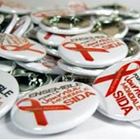 badges ronds personnalisés - 32mm - journée mondiale du sida
