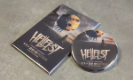 Panachage de badge et magnet.
Visuel : 'Illustration de l'affiche Hellfest 2022'.