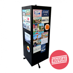 Présentoir rotatif de comptoir pour magnets