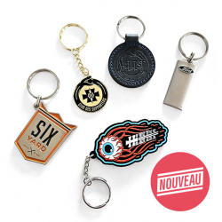 Fabrication de porte-clés sur mesure