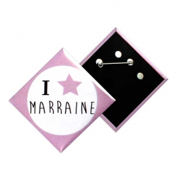 Découvrez nos badge losange 63mm Fabrication de Badges Carrés Personnalisés 63x63mm