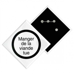 Découvrez nos badge losange 80mm Fabrication de Badges Losange Personnalisés 80x80mm