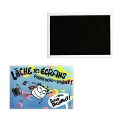 Découvrez nos magnet rectangulaire 80x54mm Magnets Rectangles Personnalisés 80mm x 54mm