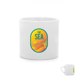 Découvrez nos mug expresso blanc brillant Mini Mug Blanc Personnalisés Impression Couleur