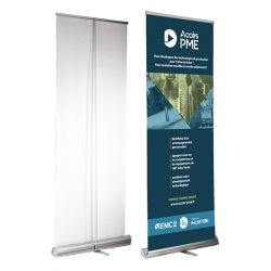 Roll-up professionnel personnalisé 85x200cm