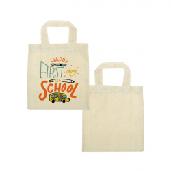 Découvrez nos sac coton mini 1 face Mini Sac Coton Ecru 100% Coton Personnalisés - Impression Couleur