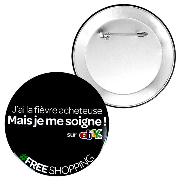 Badges Ronds Personnalisés 100mm