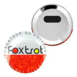 fabrication de badges avec attaches aimantées doubles pour les vêtements